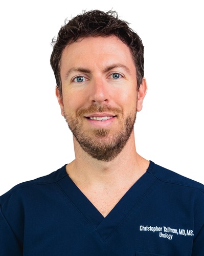 Dr. Christopher Tallman, MD, MS — Board-Eligible Urologist performing Aquablation therapy in South Florida